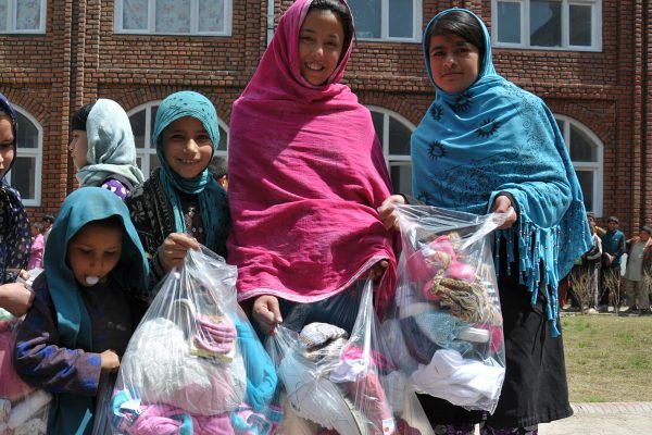 120410-N-3069F-038 KABUL – (April 10, 2012) More than 400 Afghan refugee children attending the Aschiana School in Kabul each received a bag of donated clothes, school supplies and hygiene products delivered by Camp Eggers personnel during a volunteer community relations mission.
Aschiana (Afghanistan’s Children – A New Approach) is an Afghan non-governmental organization that provides services, support and programs to more than 4,500 working street children through centers in Kabul, Mazar-i-Sharif, Herat and Parwan. 
The non-profit organization was a major beneficiary of Give Me Socks, a small foundation developed by a Department of Defense employee stationed at Camp Eggers dedicated to providing Afghan child refugees with winter garments, school supplies and hygiene products.
NATO Training Mission-Afghanistan is a coalition of 37 troop-contributing nations charged with assisting the Government of the Islamic Republic of Afghanistan in generating a capable and sustainable Afghan National Security Force ready to take lead of their country's security by 2014. For more information about NTM-A, visit www.ntm-a.com.
U.S. Navy photo by Mass Communications Specialist 1st Class (SW/AW) Chris Fahey, NATO Training Mission – Afghanistan Public Affairs.